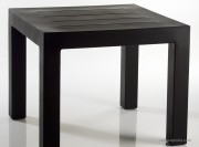 Table carrée Jut Mesa noire