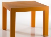 Table carrée Jut Mesa orange