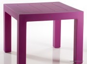 Table carrée Jut Mesa rose