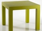 Table carrée Jut Mesa verte