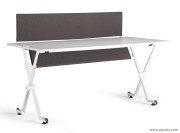 Table Folio avec écrans séparateurs
