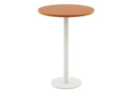 Table Rombia, plateau finition Caramel, hauteur 104,5 cm