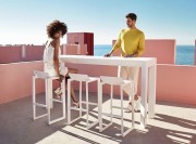 Table haute outdoor Frame Aluminium de Vondom