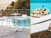 Table haute outdoor Shine