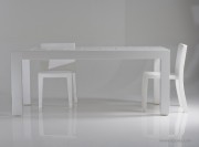 Table rectangulaire Jut Mesa blanche