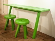 Table side picnic HPL vert