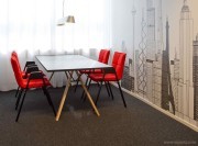 Table design pieds bois Lab