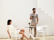Table outdoor avec plateau rabattable Mari-sol par Vondom
