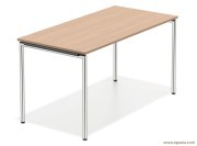 Table pliante Lacrosse II rectangulaire pieds arche droit