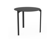 Table ronde de jardin 3 pieds, modèle Quartz de chez Vondom