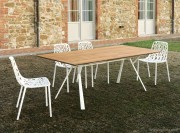 Table outdoor Radice en Teck