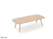 Table Bondo pieds bois