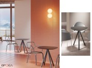 Tables de restauration 3 pieds Lem par Corbetta