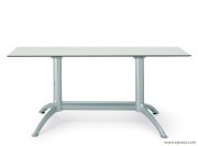 Table de restauration K2 pieds alu