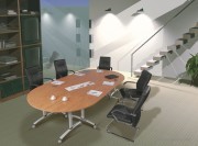 Table de réunion basculante FOLD