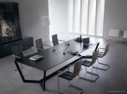 Table de reunion bois Lorca