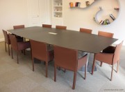 Table de réunion avec fauteuils Pasqualina