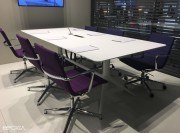 Table de réunion Notable à réglage en hauteur électrique