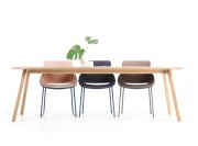 Table en bois Monk a l'esprit scandinave