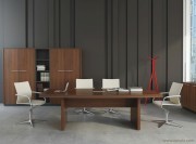 Table de réunion tonneau Status