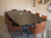 Table de réunion avec fauteuils Pasqualina