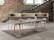 Table de réunion Atreo Wood