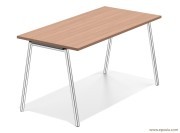Table pliante rectangulaire Lacrosse III pied Arche incliné
