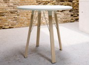 Table de réunion ronde Atreo Wood