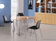 Table ronde pied cylindrique  Ensemble