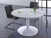 Table ronde blanche Ensemble