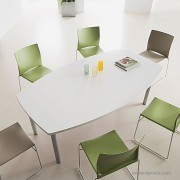Table de réunion tonneau collection Tim