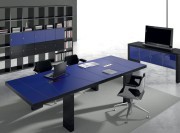 Table de réunion cuir Titano