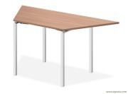 Table pliante Lacrosse Trapèze pieds carrés