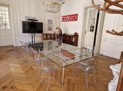 Réalisation Table de réunion en verre Unitable par ICF