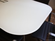 Plateau verre dépoli table Unitable