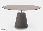 Table Rock, structure en ciment naturel 
