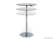 Table ronde réglable en hauteur Boom Round