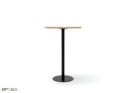 Table haute de collectivité Hippo, 75x110 cm