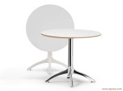 Table ronde, plateau rabattable, K4