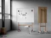 Tableaux sur roulettes en chêne Wood par Lintex
