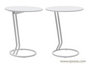 Tables d'appoint Boggie blanches