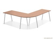 Tables pliantes Lacrosse III pieds Arche 100° incliné