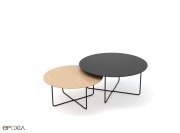 Tables basses Bondo pieds métal