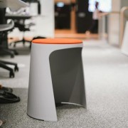 Tabouret placet d'assise rembourré Handy