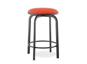 Tabouret fixe assise rembourrée Tecnik