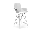Tabouret de bar avec accoudoirs, collection Faz de Vondom.