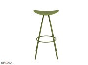 Tabouret de bar Coma 4L,  assise et piètements assortis