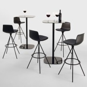 Tabourets de bar Lottus, 4 pieds