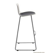 Tabouret de bar Lottus pied luge