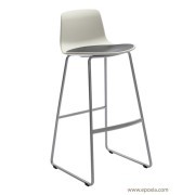 Tabouret de bar Lottus pied luge